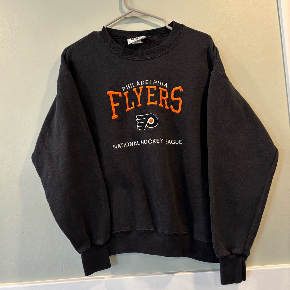 Philadelphia Flyers Crew Neck Hoodie Adult Medium